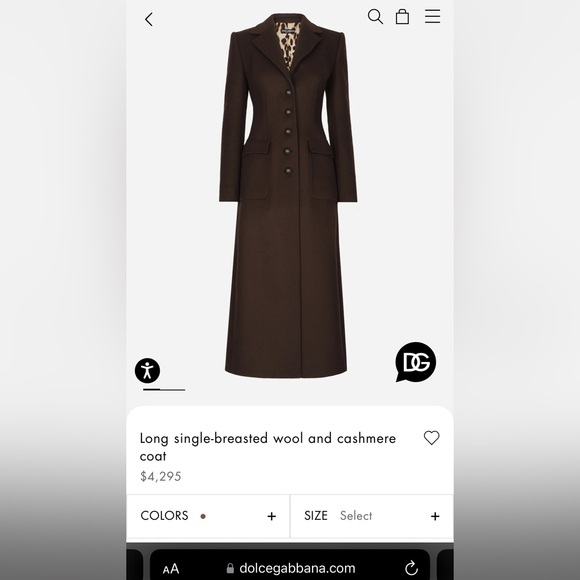 Vintage Brown 100% Cashmere Long Trench Coat Sz M Superior Quality Quiet Luxury - Picture 13 of 13